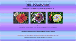 Desktop Screenshot of hibiscusmania.com